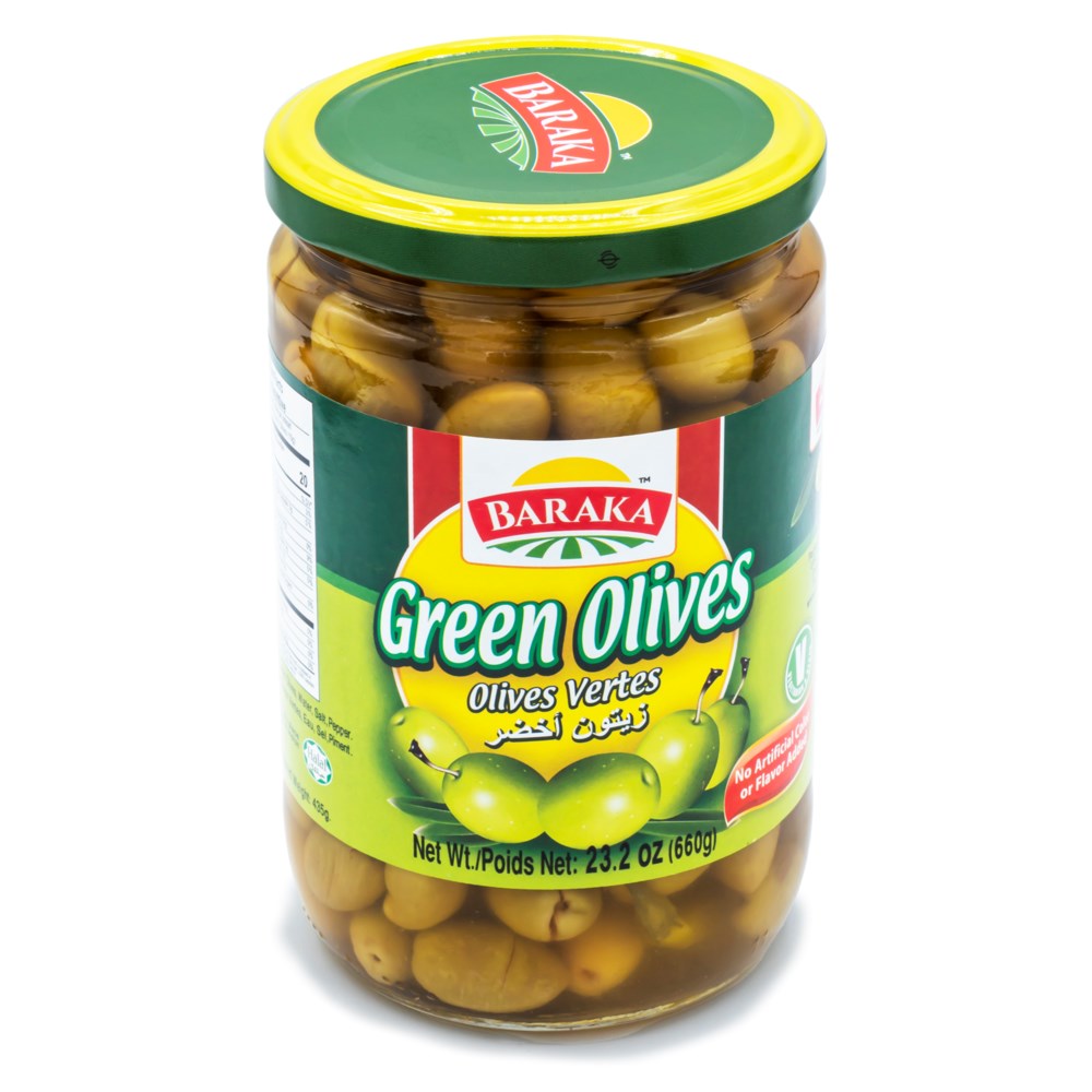 Olives Green "Baraka" 660g x 12
